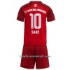 Conjunto (Camiseta+Pantalón Corto) FC Bayern de Múnich Leroy Sane 10 Primera Equipación 2021/22 - Niño